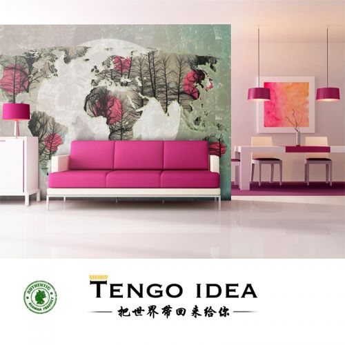Poster mural géant TENGO IDEA moderne chinois - Ref 2459041