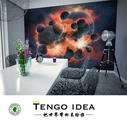 Poster mural géant TENGO IDEA simple moderne - Ref 2459046
