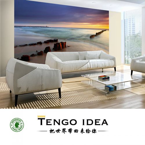 Poster mural géant TENGO IDEA simple moderne - Ref 2459053