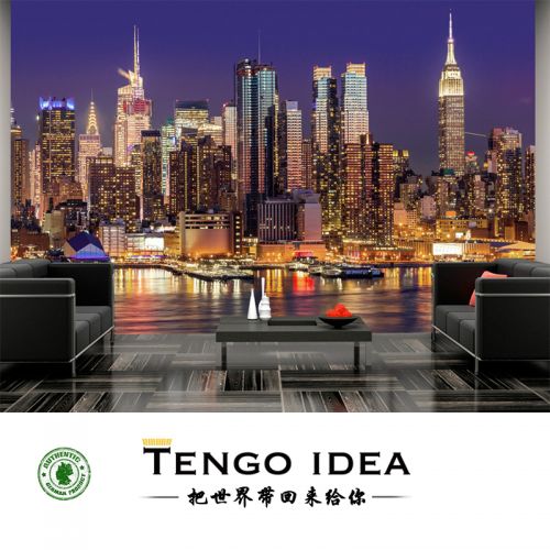 Poster mural géant TENGO IDEA continental - Ref 2459073