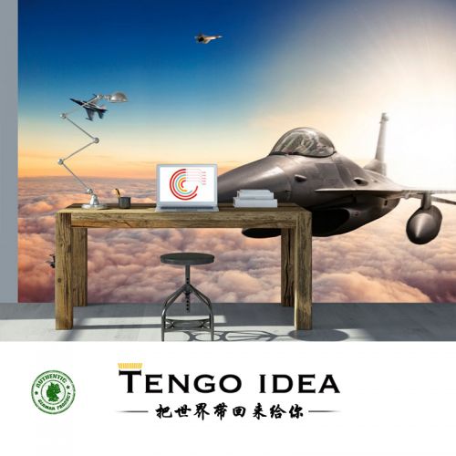 Poster mural géant TENGO IDEA continental - Ref 2459080