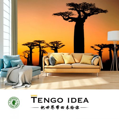 Poster mural géant TENGO IDEA continental - Ref 2459088
