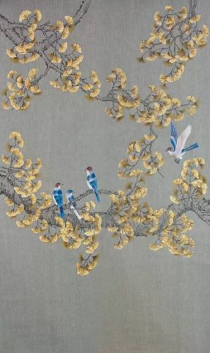 Poster mural géant japonais - papier peint en soie Ref 2459263