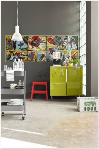 Poster mural géant KOMAR simple moderne - Ref 2459341