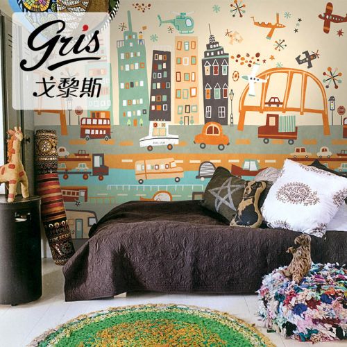 Poster mural géant GRIS - Ref 2459444