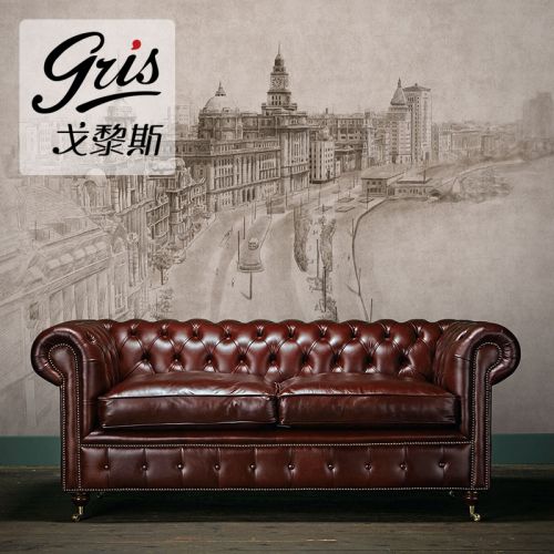 Poster mural géant GRIS moderne chinois - Ref 2459453