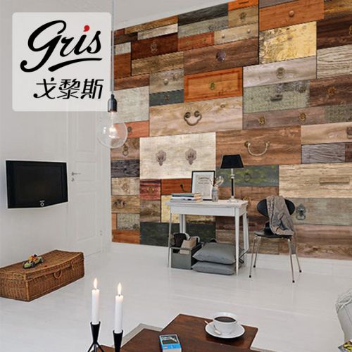 Poster mural géant GRIS néoclassiques - Ref 2459490