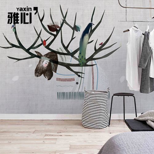 Poster mural géant Europe du Nord - fond d'écran de broderie Ref 2459524