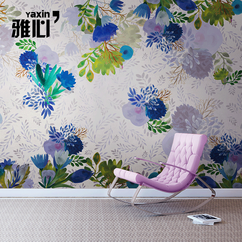 Poster mural géant American Village - papier peint en soie Ref 2459534