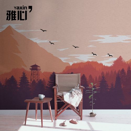 Poster mural géant Europe du Nord - papier peint en soie Ref 2459562