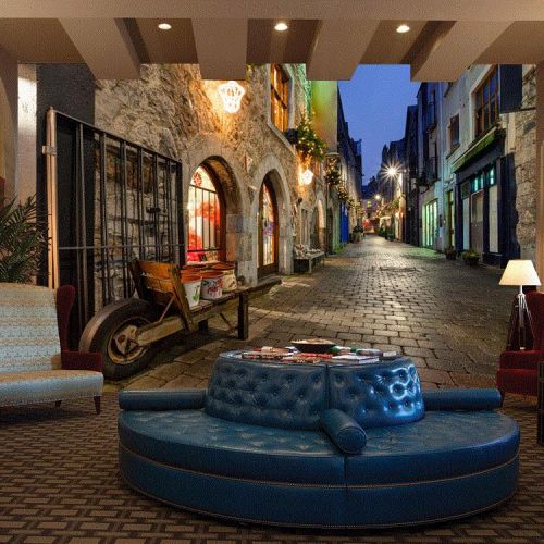 Poster mural géant nostalgie rétro - papier peint en soie Ref 2459714