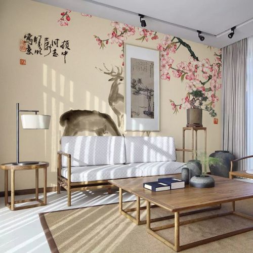 Poster mural géant VYAS simple moderne - papier peint en soie Ref 2460029