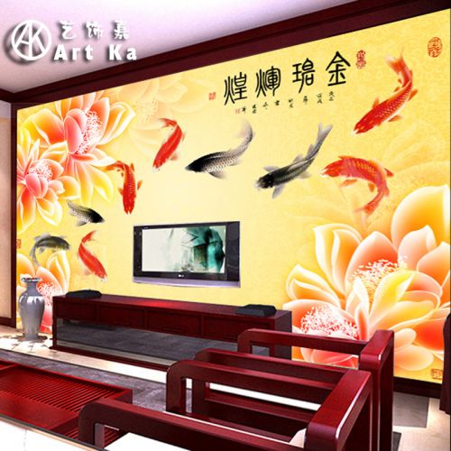 Poster mural géant ART KA moderne chinois - Ref 2460194
