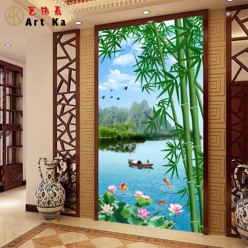 Poster mural géant ART KA moderne chinois - Ref 2460229