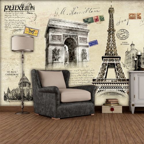 Poster mural géant nostalgie rétro - Ref 2460345