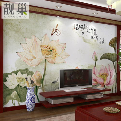 Poster mural géant LIANGCHAO simple moderne - papier peint en soie Ref 2460520
