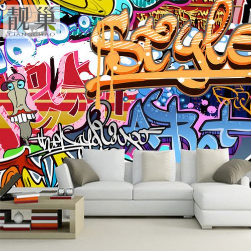 Poster mural géant LIANGCHAO simple moderne - papier peint en soie Ref 2460559