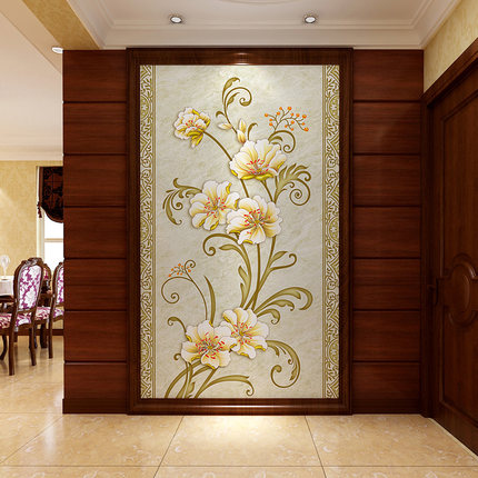 Poster mural géant LIANGCHAO moderne chinois - papier peint en soie Ref 2460560