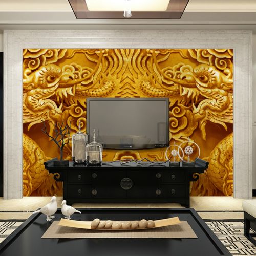 Poster mural géant LIANGCHAO moderne chinois - papier peint en soie Ref 2460585
