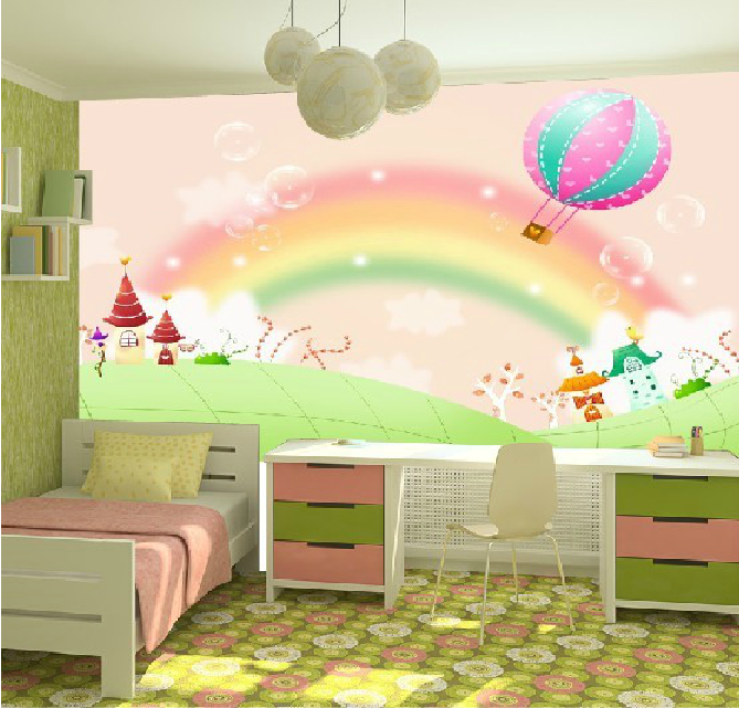 Poster mural géant LIANGCHAO - papier peint en soie Ref 2460593