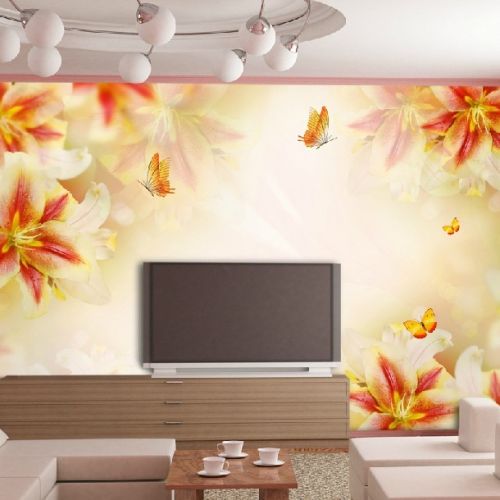 Poster mural géant LIANGCHAO moderne chinois - papier peint en soie Ref 2460600