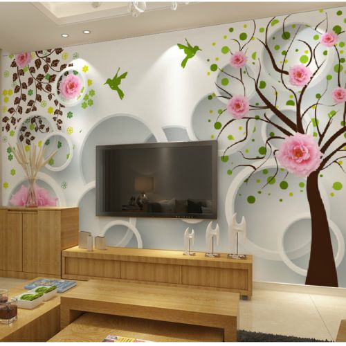 Poster mural géant LIANGCHAO simple moderne - papier peint en soie Ref 2460601