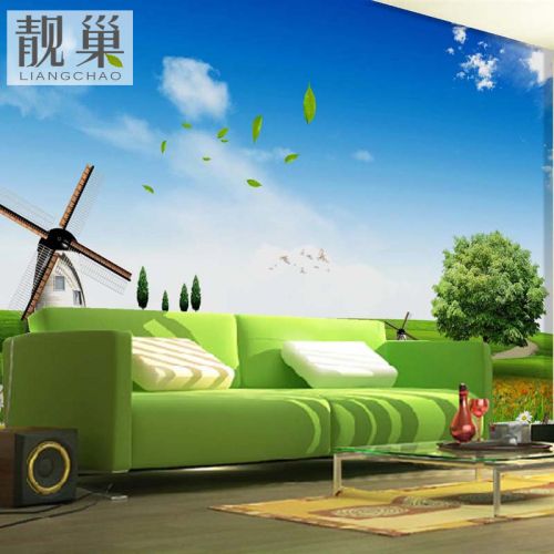 Poster mural géant LIANGCHAO simple moderne - papier peint en soie Ref 2460611
