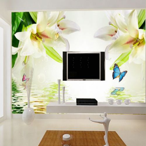 Poster mural géant LIANGCHAO simple - papier peint en soie Ref 2460614