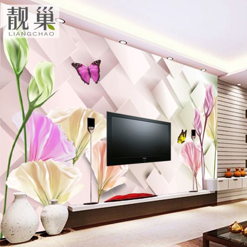 Poster mural géant LIANGCHAO simple moderne - papier peint en soie Ref 2460619