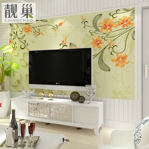 Poster mural géant LIANGCHAO simple moderne - papier peint en soie Ref 2460621