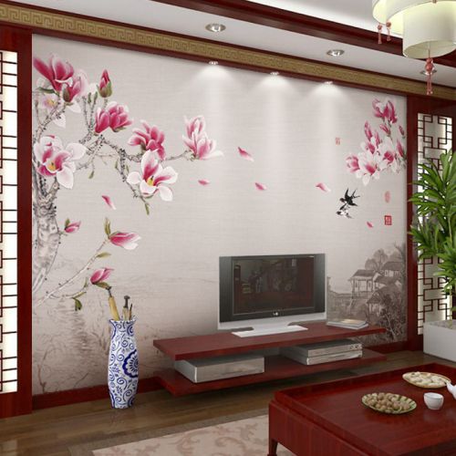 Poster mural géant LIANGCHAO simple moderne - papier peint en soie Ref 2460636