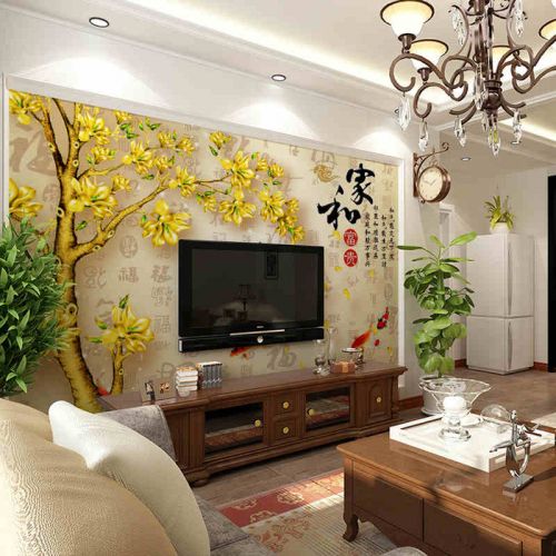 Poster mural géant LIANGCHAO moderne chinois - Ref 2460649