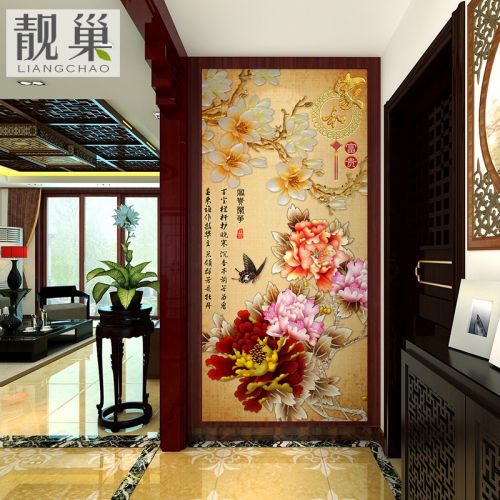 Poster mural géant LIANGCHAO néoclassiques - papier peint en soie Ref 2460655
