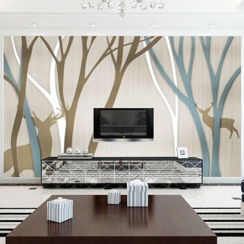 Poster mural géant simple moderne - papier peint en soie Ref 2460727