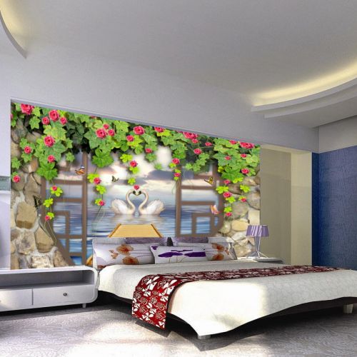 Poster mural géant simple moderne - papier peint en soie Ref 2460769