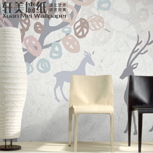 Poster mural géant XUAN MEI continental - Ref 2460799