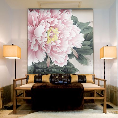 Poster mural géant moderne chinois - papier peint en soie Ref 2461192