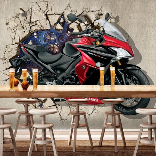 Poster mural géant nostalgie rétro - Ref 2461481