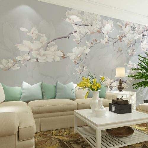 Poster mural géant OUBOYA simple moderne - papier peint en soie Ref 2461831