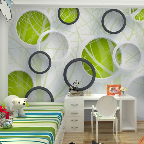 Poster mural géant OUBOYA simple moderne - papier peint en soie Ref 2461857