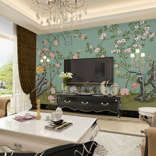 Poster mural géant OUBOYA simple moderne - papier peint en soie Ref 2461862