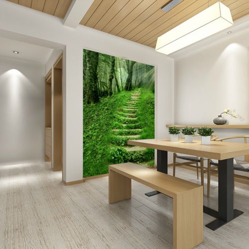 Poster mural géant OUBOYA simple moderne - papier peint en soie Ref 2461907