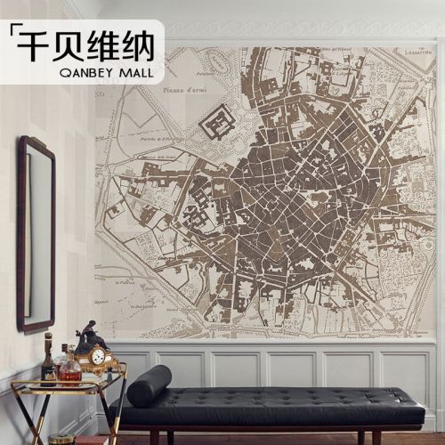 Poster mural géant continental - Ref 2462102