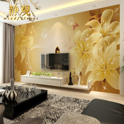 Poster mural géant simple moderne - papier peint en soie Ref 2462171