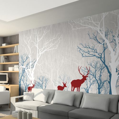 Poster mural géant Europe du Nord - papier peint en soie Ref 2462184