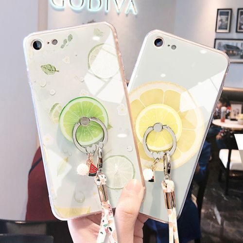 Protection téléphone mobile NOHON - coque de fruits d ete Apple 6/7 Ref 3195969