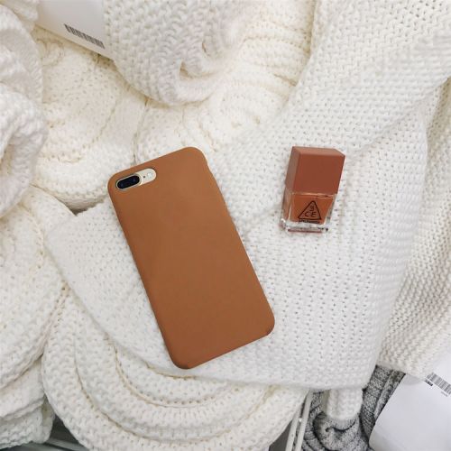 Protection téléphone mobile - iphone6 plus Couleur caramel Ref 3196318