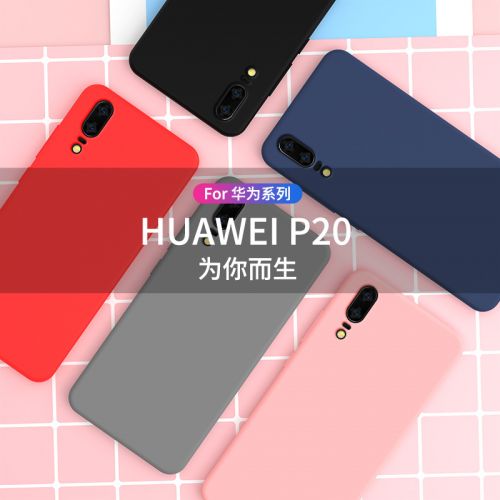 Protection téléphone portable - Silicone liquide Huawei p20 p20pro Ref 3195337