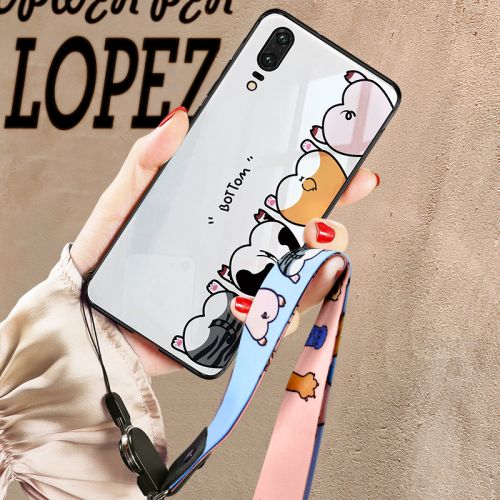 Protection téléphone portable - Coque pour telephone Huawei p20 tout modele de marque maree ultra-mince feminine Ref 3195959