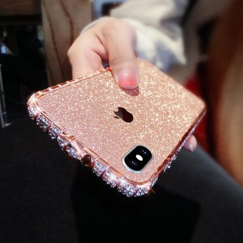 Protection téléphone portable ICOOL - ipX strass frame flash poudre cas de telephone Ref 3196096